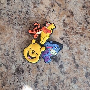 Set Of 3 Disney Character Croc Charms